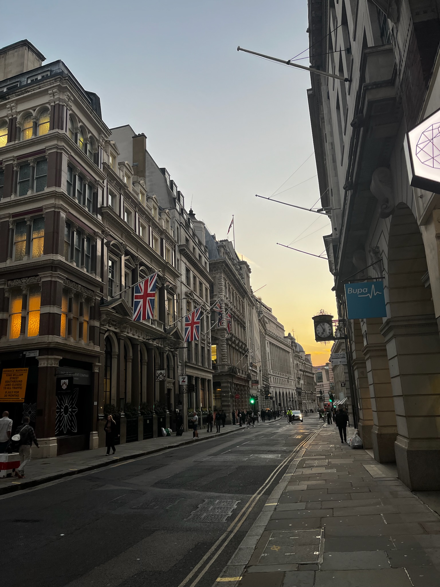 Strada din cartierul City of London