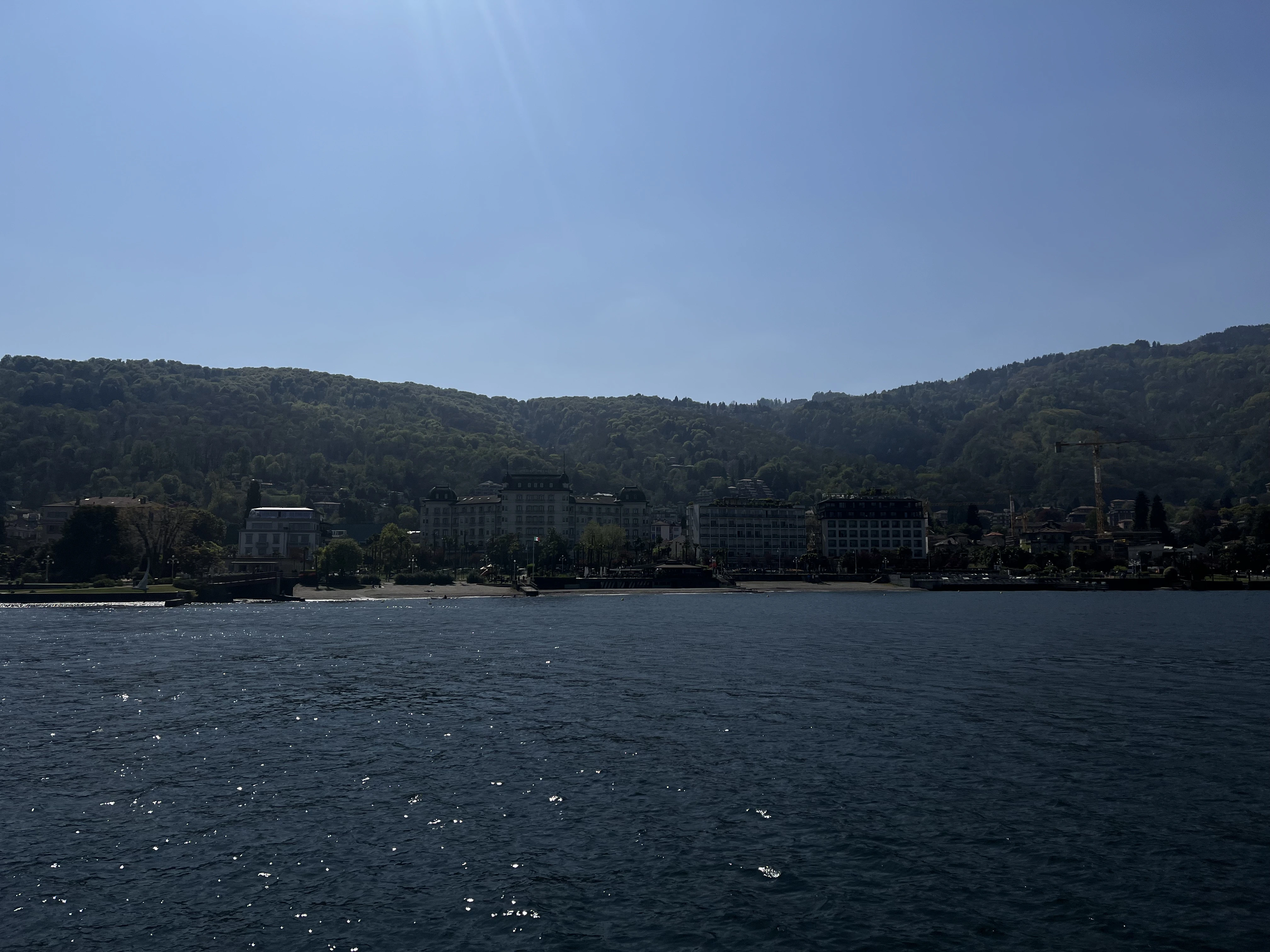 Vedere Stresa din feribot