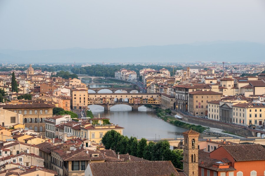 Vedere asupra orașului Florența